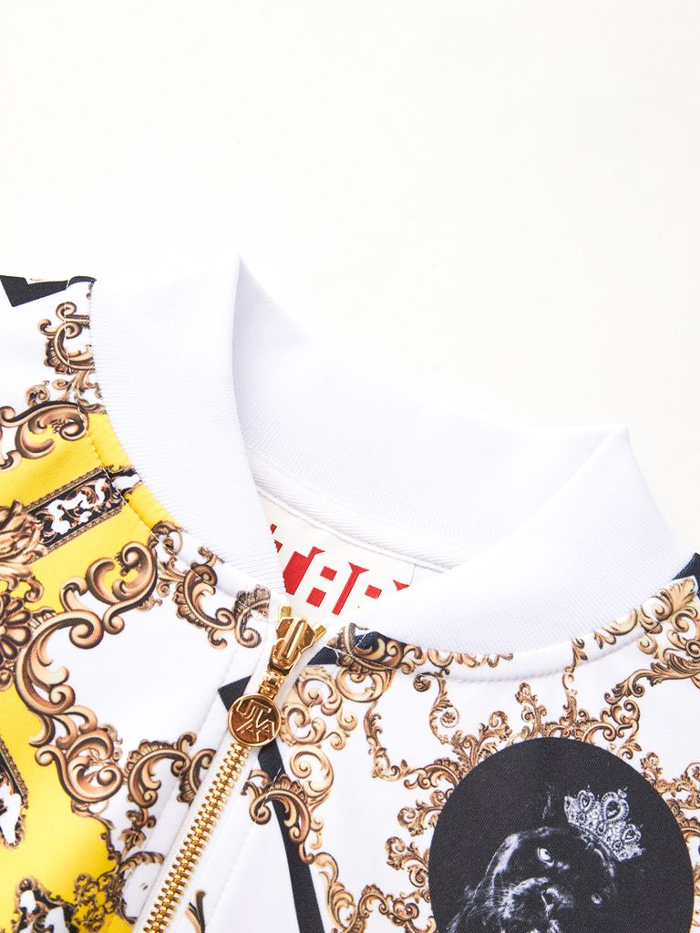 UTAA APEX Chain Baroque Blouson Jumper : Women's Yellow