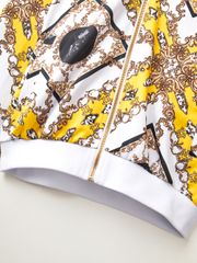 UTAA APEX Chain Baroque Blouson Jumper : Women's Yellow