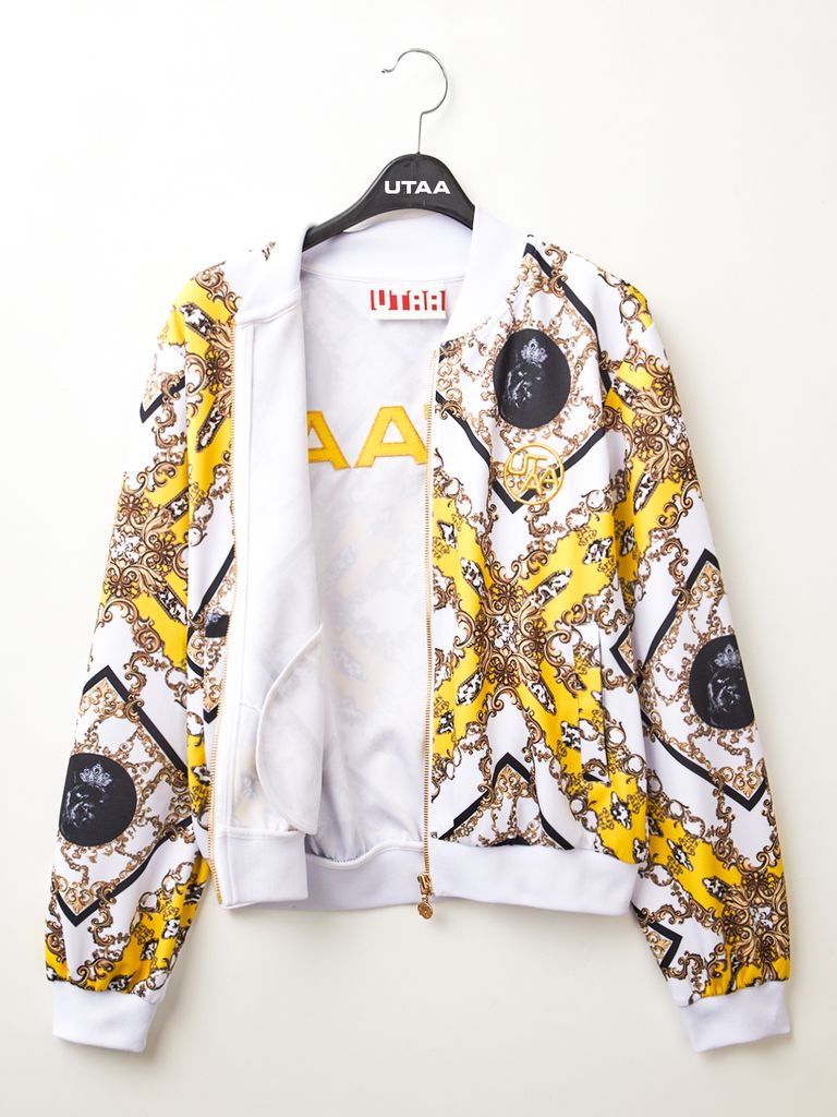 UTAA APEX Chain Baroque Blouson Jumper : Women's Yellow