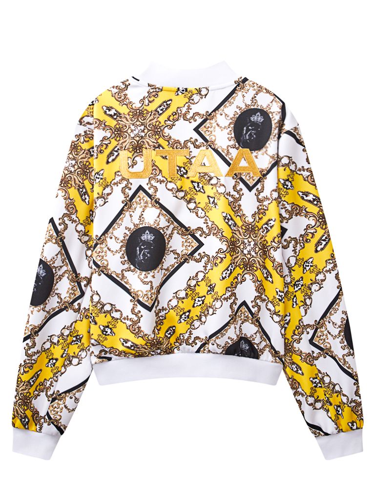 UTAA APEX Chain Baroque Blouson Jumper : Women's Yellow