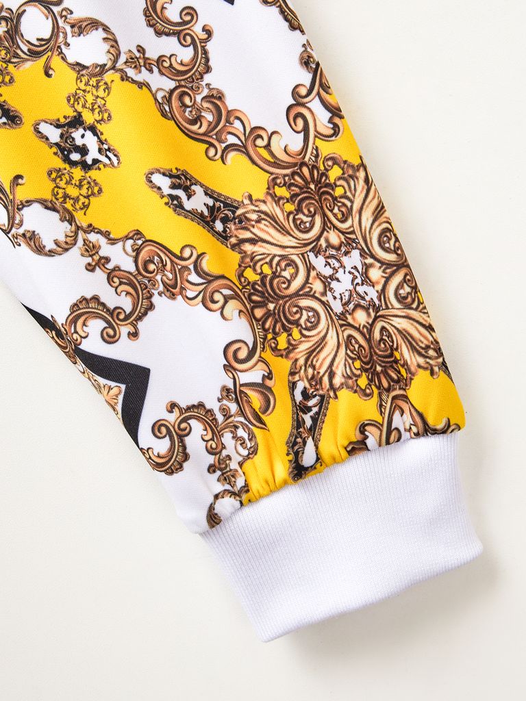 UTAA APEX Chain Baroque Blouson Jumper : Women's Yellow