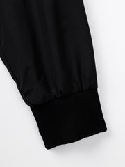 UTAA Golden Crown Ring Panther Windbreaker Jumper : Men's Black