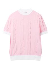 UTAA Foliole Logo Shade Knit : Women's Pink
