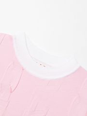 UTAA Foliole Logo Shade Knit : Women's Pink