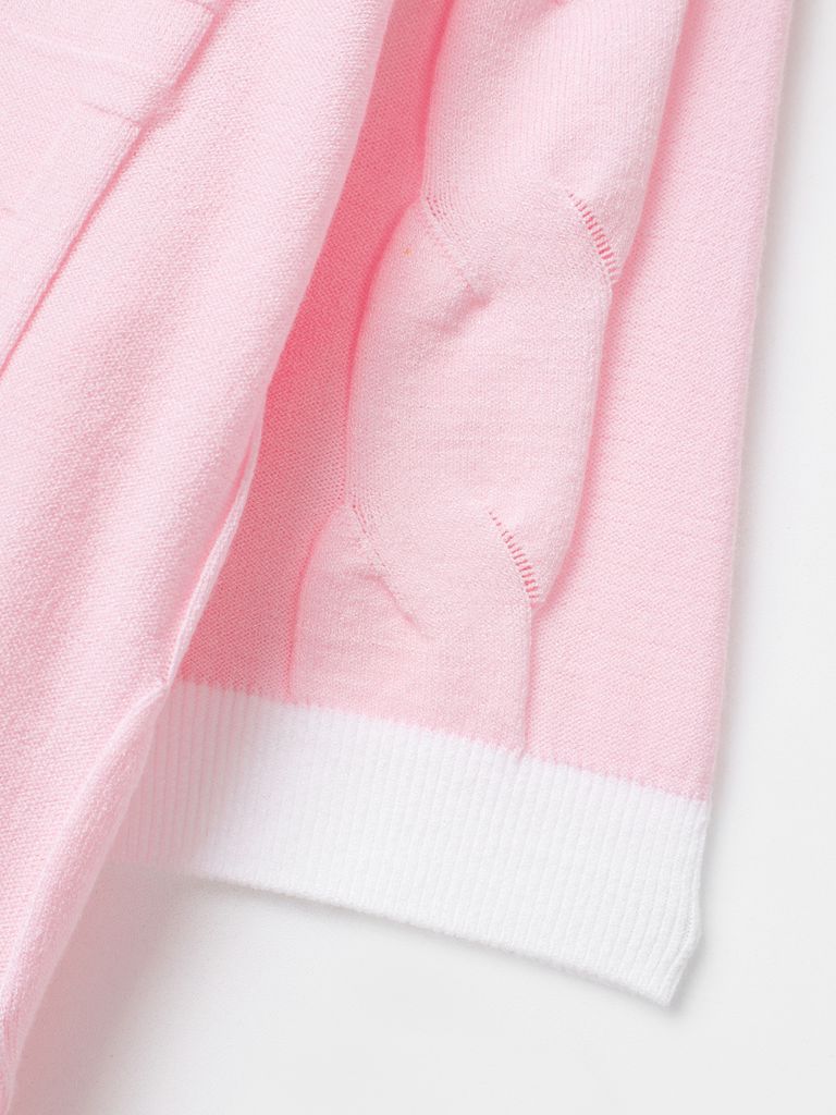 UTAA Foliole Logo Shade Knit : Women's Pink