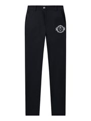 Gilt Sealing Crown Panther Pants : Women's Black