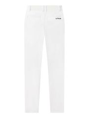 Gilt Sealing Crown Panther Pants : Women's White