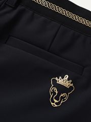 UTAA Marvel Crown Ring Panther Basic Pants : Men's Black