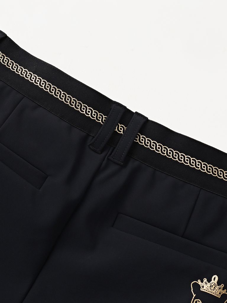 UTAA Marvel Crown Ring Panther Basic Pants : Men's Black
