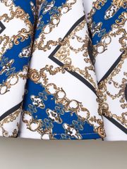 UTAA APEX Chain Baroque Flare Skirt : Blue