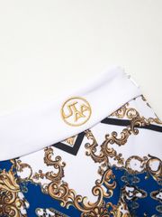 UTAA APEX Chain Baroque Flare Skirt : Blue