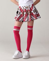 UTAA APEX Chain Baroque Flare Skirt : Pink