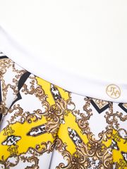 UTAA APEX Chain Baroque Flare Skirt : Yellow