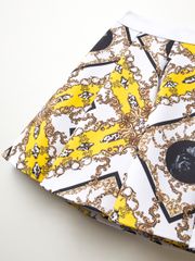 UTAA APEX Chain Baroque Flare Skirt : Yellow