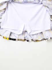 UTAA APEX Chain Baroque Pleats Skirt : Yellow