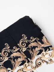 UTAA Mirror Panther Pan Skirt : White