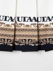 UTAA Mirror Panther Pan Skirt : White