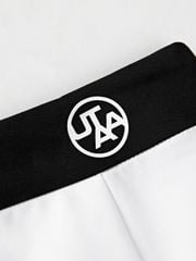 UTAA Monoral Binding Pleats Skirt : White