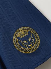 UTAA Ducat Gild Ring Panther Flare Skirt : Navy