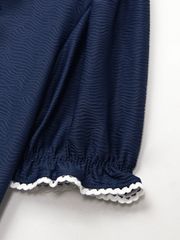 UTAA Notredame Lace Shirt : Women's Navy