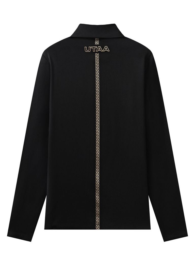 UTAA Marvel String Line Gilt Panther PK Sleeve : Women's Black