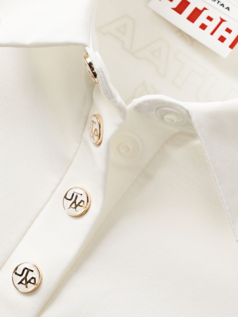 UTAA Marvel String Line Gilt Panther PK Sleeve : Women's White