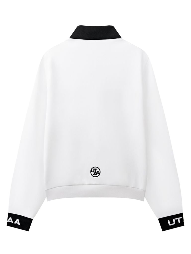 UTAA Lettering Tape Neoprene PK Sleeve : Women's White