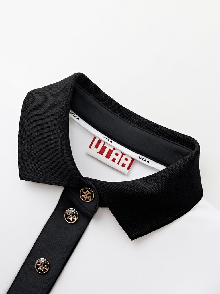 UTAA Lettering Tape Neoprene PK Sleeve : Women's White