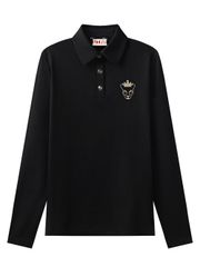 UTAA Marvel String Line Gilt Panther PK Sleeve : Men's Black