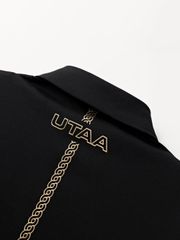 UTAA Marvel String Line Gilt Panther PK Sleeve : Men's Black