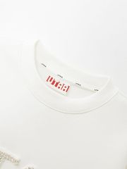 UTAA Tassel Lace Logo MTM : Women's White