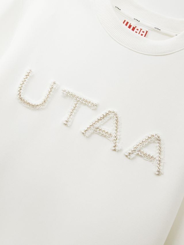 UTAA Tassel Lace Logo MTM : Women's White