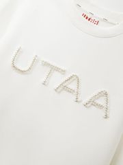 UTAA Tassel Lace Logo MTM : Women's White