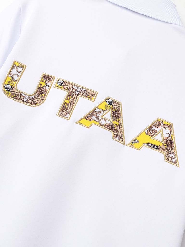 UTAA APEX Chain Baroque Frontier Tie PK T-shirt : Women's Yellow
