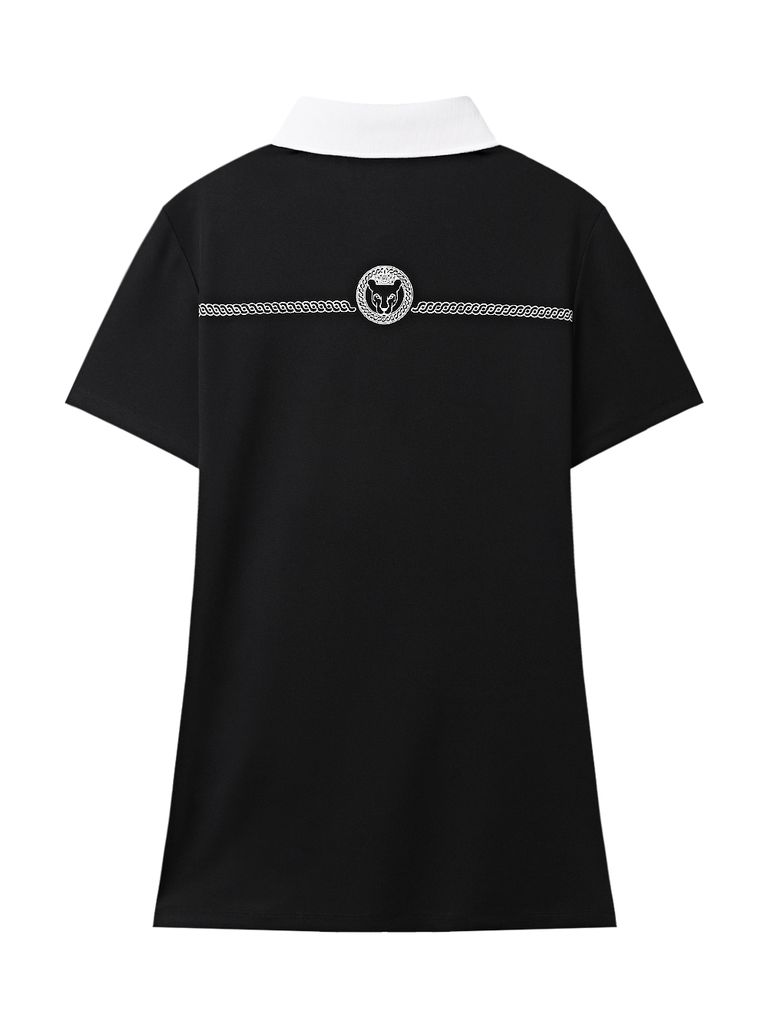 UTAA Panther Chain PK T-shirt : Women's Black