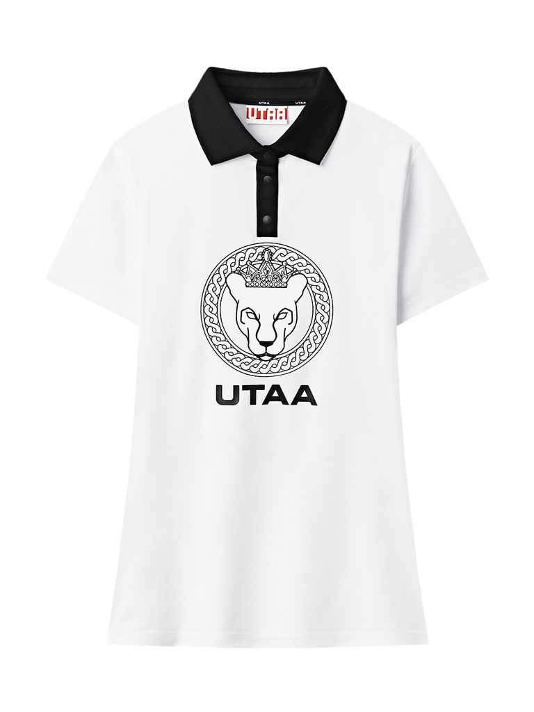 UTAA Panther Chain PK T-shirt : Women's White