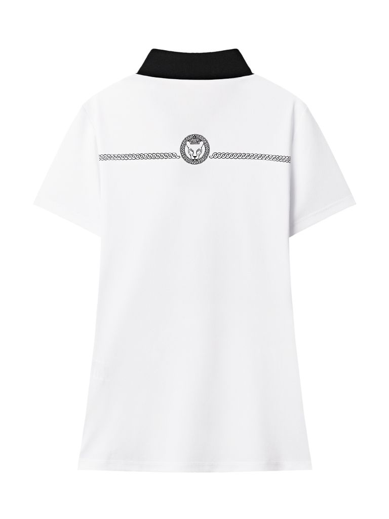 UTAA Panther Chain PK T-shirt : Women's White
