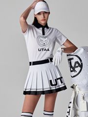 UTAA Panther Chain PK T-shirt : Women's White
