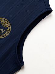 UTAA Ducat Gild Ring Panther PK Sleeveless : Women's Navy