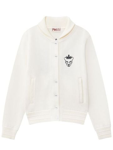 UTAA Egis Stadium Knit Blouson Jumper : Women's Ivory