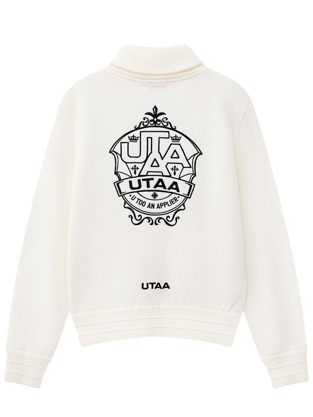 UTAA Egis Stadium Knit Blouson Jumper : Women's Ivory
