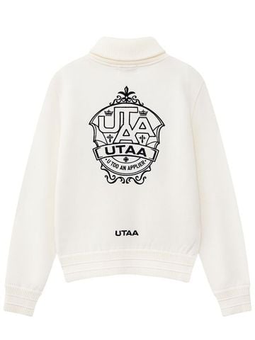 UTAA Egis Stadium Knit Blouson Jumper : Women's Ivory