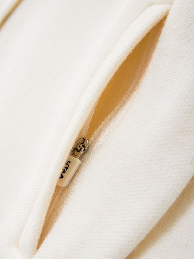 UTAA Egis Stadium Knit Blouson Jumper : Women's Ivory