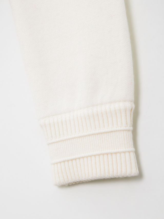 UTAA Egis Stadium Knit Blouson Jumper : Women's Ivory
