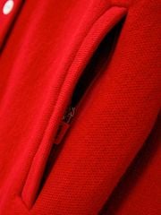 UTAA Egis Stadium Knit Blouson Jumper: Women’s Red