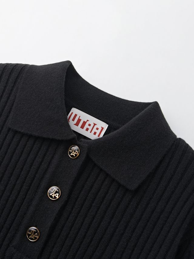 Gilt Sealing Adel Classic PK Knit: Women's Black