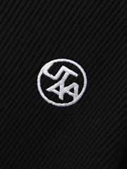 UTAA Logo Curve Ring Turtleneck Knit : Women's Black