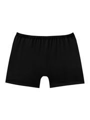Gilt Sealing Contour Pleats Skirt: Black