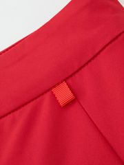 UTAA Slide Bulk Logo Pleats Skirt: Red