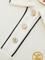 UTAA Gold Dial String PK Sleeve : Women's White